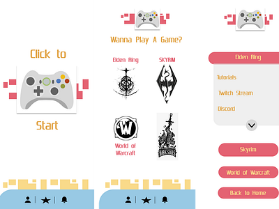Wanna Play A Game? branding design graphic design illustration logo typography ui ux