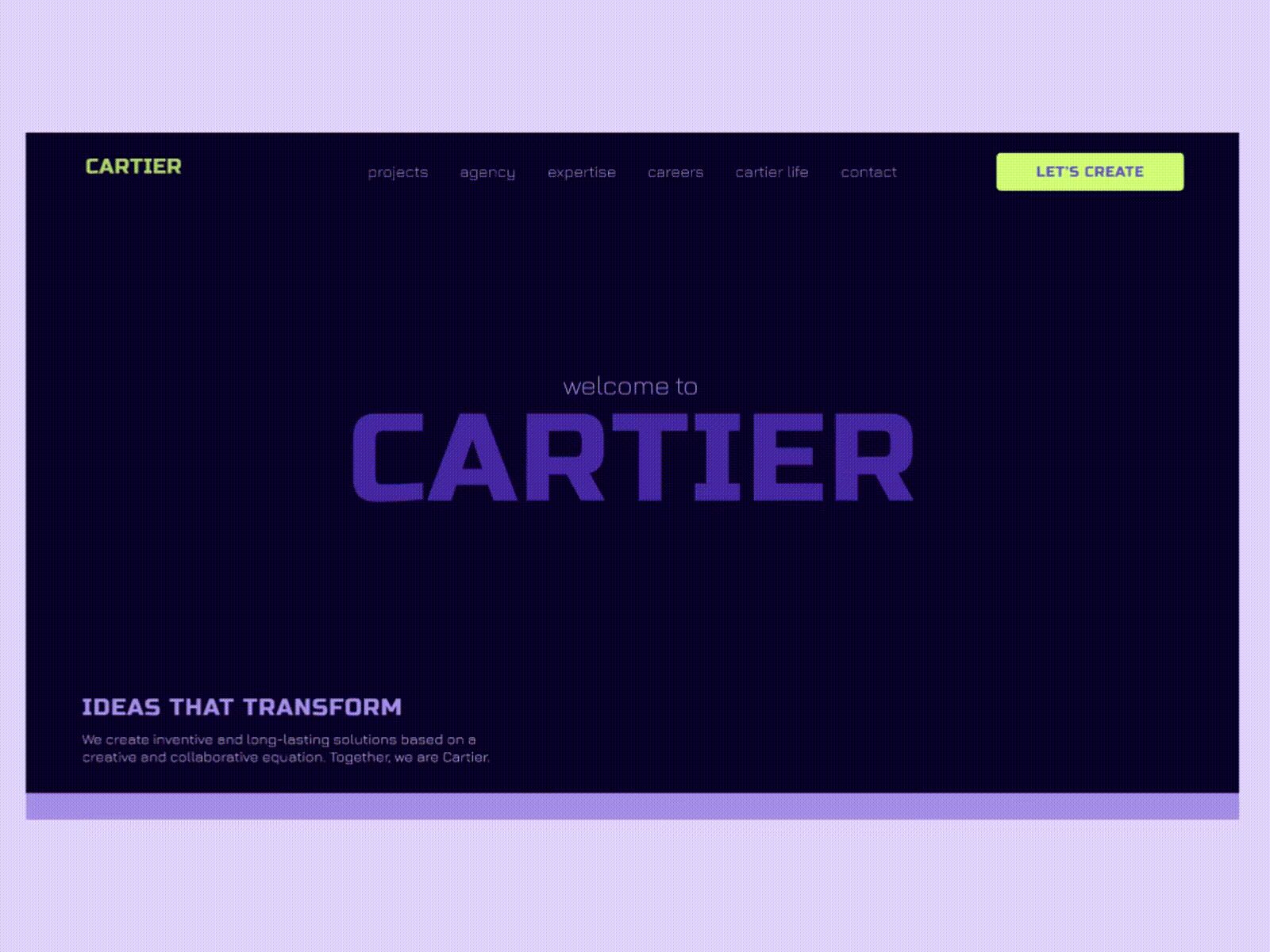 Dribbble CartierRedesignConcept.gif by Uliana Radko