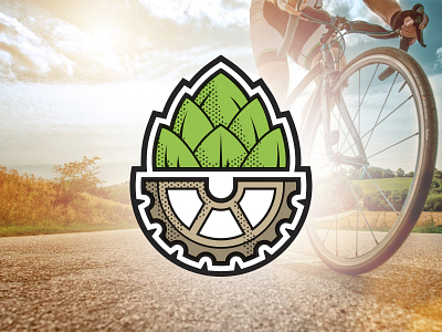 Gears And Beers Logo beers bicycling gears