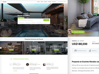 Plusval Inmobiliaria design dev real estate ui ux