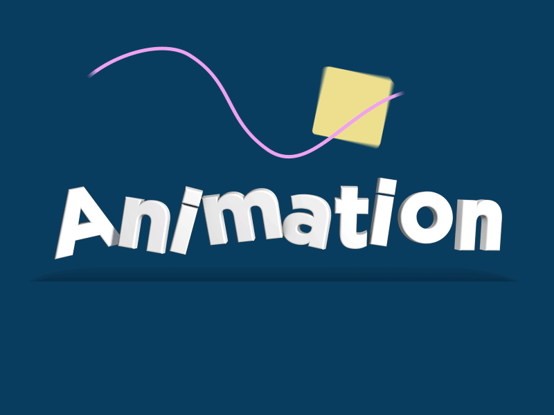 3d text animation generator