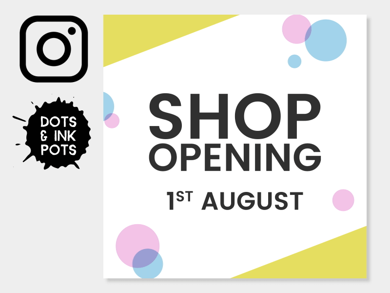 Shop Opening Announcement Animation advert advertising after effects animation instagram mograph motion design motion graphics shop