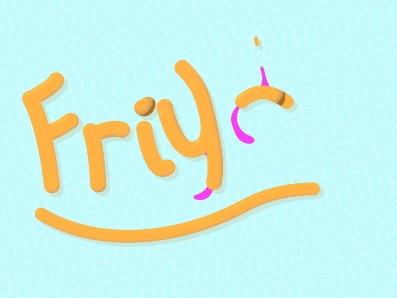 Friyay! after effects animated text animation friday mograph motion design motion graphics text text animation