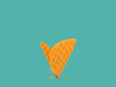 Scoop of Joy aftereffects animation application flatstyle icecream illustration motiondesign