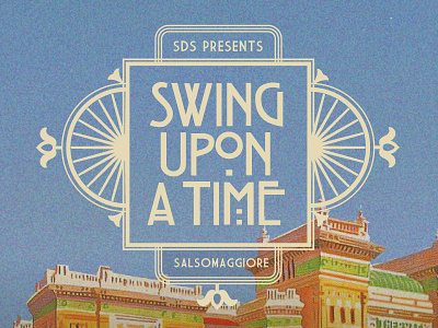 Swing upon a time graphic design party swing