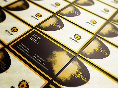 GK MEDYA agency branding business card digital identity media print