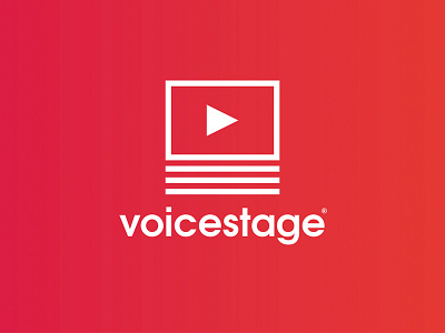 Voice Stage branding corporate design iconography identity logo