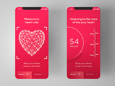 Scan & Rate Result : Heart Rate Mobile App