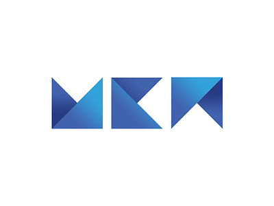 MKA Group corporate design logo minimal typography