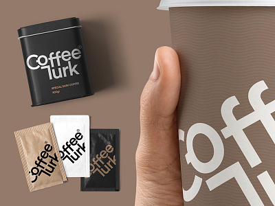 Coffee Turk brand coffee design identity logo turk turkish