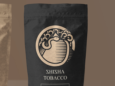 Shisha Tobacco branding design icon identity illustration logo typography vector