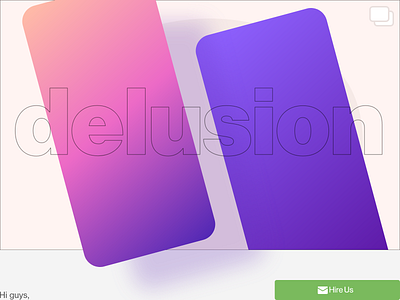 delusion 3d delusion design dribbble experimental gallery paralogism