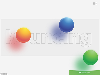 bouncing 3d bounce design dribbble experimental gallery paralogism