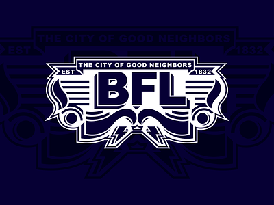 BFL bills mafia buffalo city of good neighbors design graphic design new york queen city