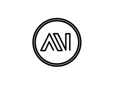 AN (repost because I forgot a background) a an branding film logo logomark mark n
