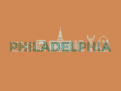 Philly architecture ben franklin cities city independence hall love philadelphia philly reading market rocky travel type