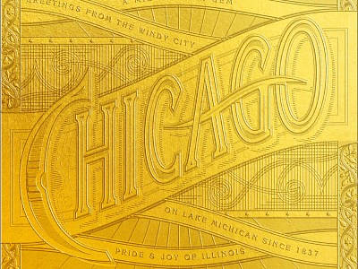 The Pride & Joy of Illinois chicago design illinois lettering typography