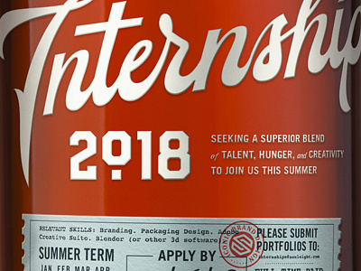 Another internship post... booze intern internship liquor summer type typography whiskey