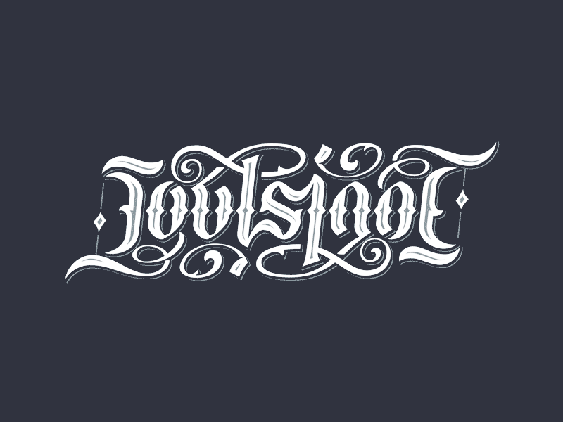 Soulsight Amibgram ambigram lettering soulsight type typography