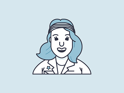 Emily avatar character illustration portrait