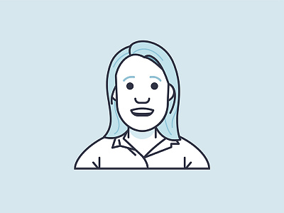 Allison avatar illustration portrait