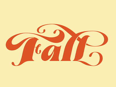 Definitely Fall autumn design fall illustration lettering type typography