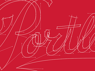 Portl.... Beziers beziers design lettering type typography