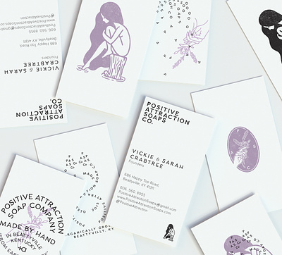 Business Cards collateral identinty print stamping