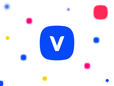 Logo Design "V" app icon branding letter v logo logo design name v logo web icon
