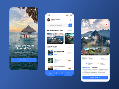 Travel APP UI Design