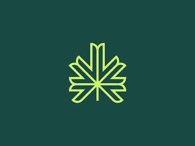 Cannabis Leaf branding canapa cannabis cannabislight foglia graphic design leaf logo minimal natura nature