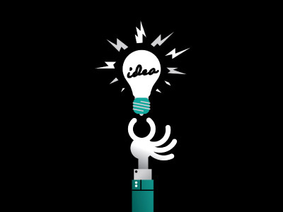 Ideas bulb ideas illustration light promotional think