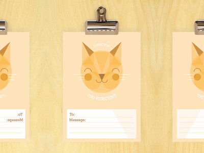 Purfect cat etsy icon illustration kitten kitty meow message note purr vector