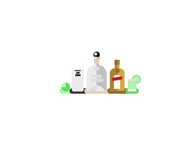 The Cocktails - ‘Classic Margarita’ blanco tequila classic margarita cocktails cointreau gran patrón platinum icons illustration lime margarita salt tequila