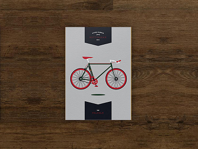 Custom Bicycle Print on Etsy bicycle bike cycle cycling etsy fixed gear fixie flat design flat graphics illustration vector illustration