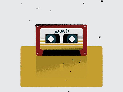 "Guardians of the Galaxy Vol. 2 will be shot in 8K" - Wired 8k awsome awsome mix tape cassette guardians guradians of the galaxy illustration mix tape vector vector illustration