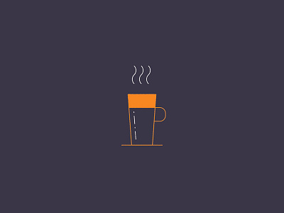 Caffeine Please! caffeine coffee hot icon illustration ui vector
