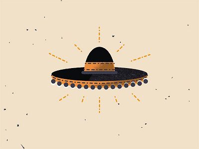 I'm Back! hat holiday mexican mexico sombrero vacation vector