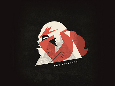 Samurai Jack - "The Scotsman" homage illustration jack minimal illustration retro samurai samurai jack scotsman