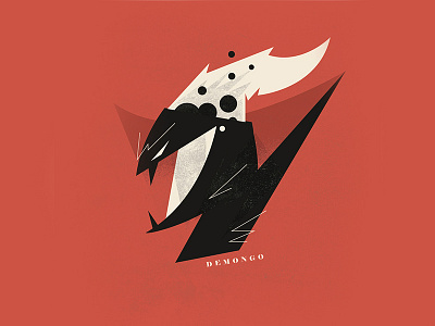 Samurai Jack "Demongo" cartoon demon demongo homage illustration minimal illustration samurai jack vector