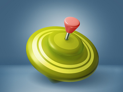 Spintop icon photoshop spinner spintop toy