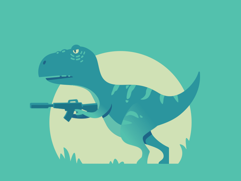 Dino animation arms dino fire gif green gun jurassic world t-rex