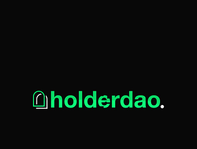HOLDERDAO logo identity animation brand identity branding design graphic design illustration logo logo identity merch motion graphics ui