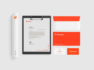 Corporate Stationery branding design enviroment graphic design