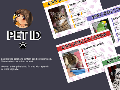 Pet ID Card