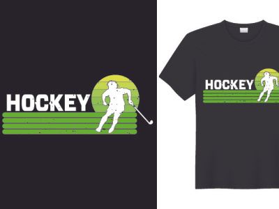 Hockey Tee Vector Design hockey shirt