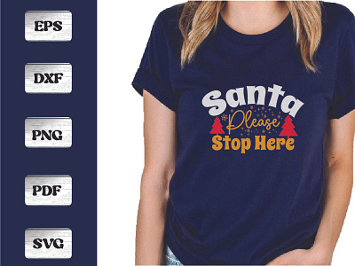 Santa Please Stop Here baby