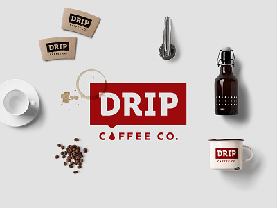 Drip Coffee Co. branding coffee coffee shop dallas design drip graphic design logo rebrand rebranding texas