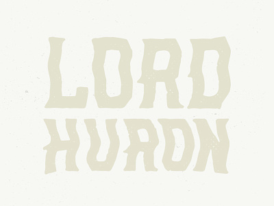 Lord Huron gig illustration lordhuron texture type typography