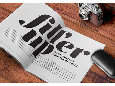 Dealer's Choice Spread. layout modern print print design spread typography